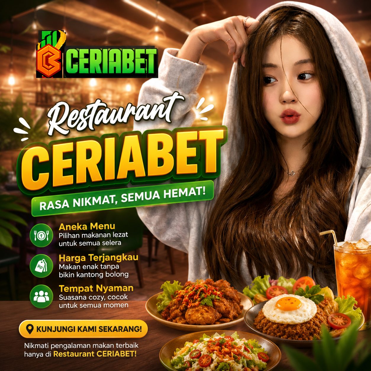 CERIABET: Restaurant Fancy Bintang 5 Termurah Dengan Tema Modern di Indonesia